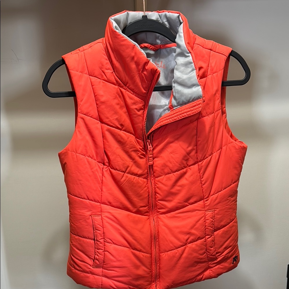 Bright Orange Puffer Vest